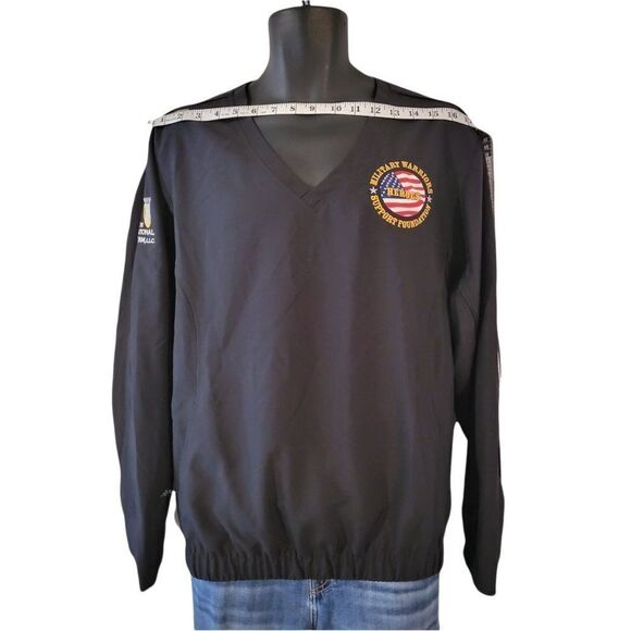 Cutter And Buck Pullover Men Sz S Military Warriors‎ Support Foundation Heroes - Picture 3 of 6